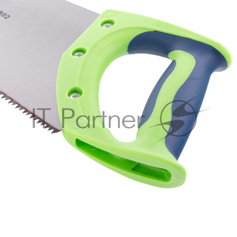 Ножовка по дереву Зубец, 400 мм, 7 TPI, зуб 2D, калёный зуб, 2-х компонентная рукоятка// Сибртех