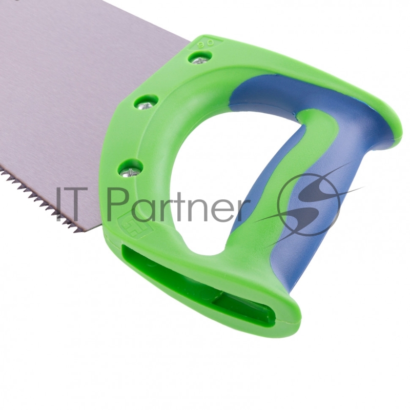 Ножовка по дереву Зубец, 450 мм, 7 TPI, зуб 2D, калёный зуб, 2-х компонентная рукоятка// Сибртех