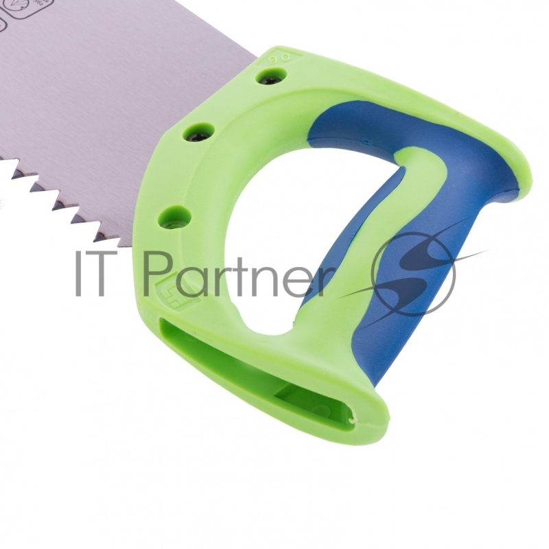 Ножовка по дереву Зубец, 500 мм, шаг зуба 10 мм, зуб 2D, калёный зуб, 2-х комп. рукоятка// Сибртех