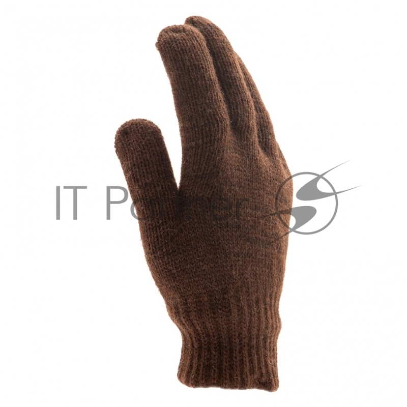 Перчатки трикотажные, двойные, верблюжья и овечья шерсть, ПВХ покрытие, Россия// Сибртех