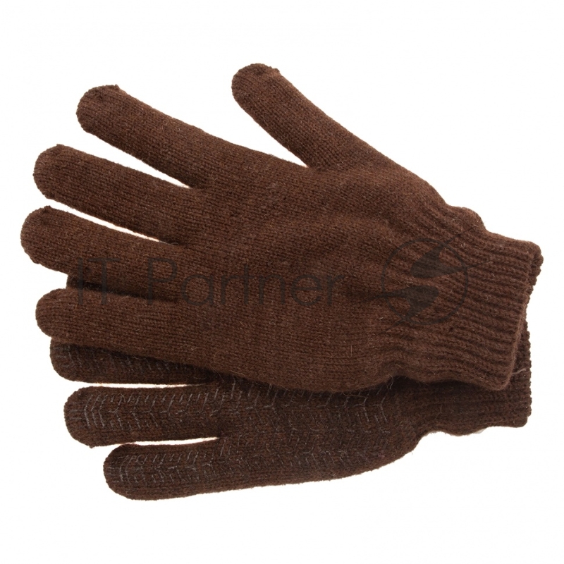 Перчатки трикотажные, двойные, верблюжья и овечья шерсть, ПВХ покрытие, Россия// Сибртех