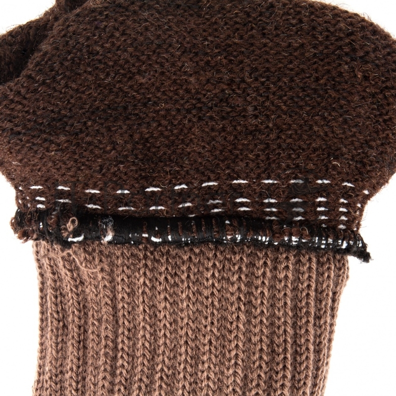 Перчатки трикотажные, двойные, полушерстяные, Россия// Сибртех