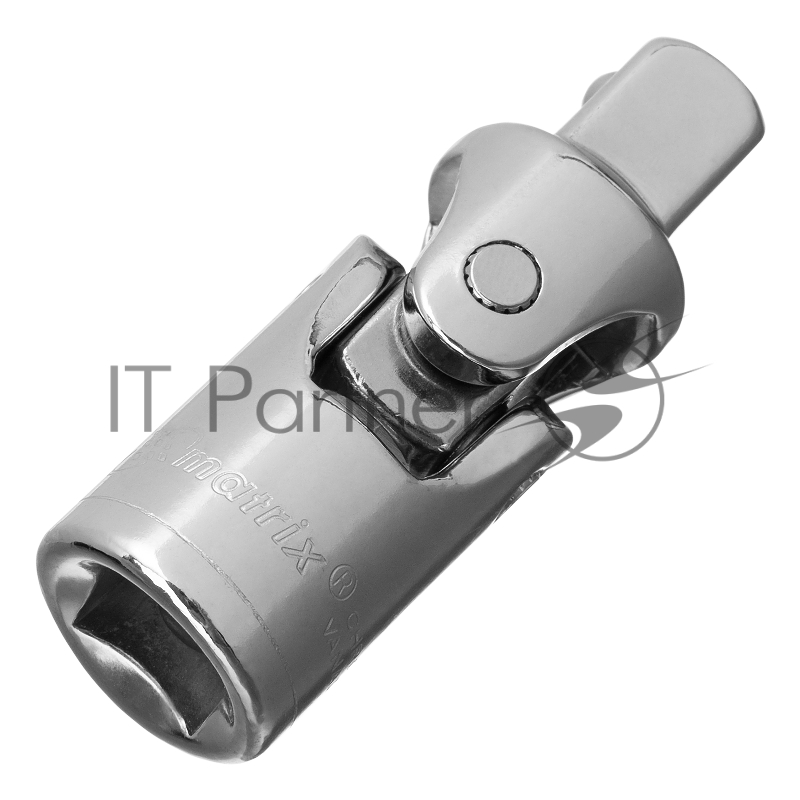 Шарнир карданный с квадратом 3/8, CrV, полированный хром// Matrix