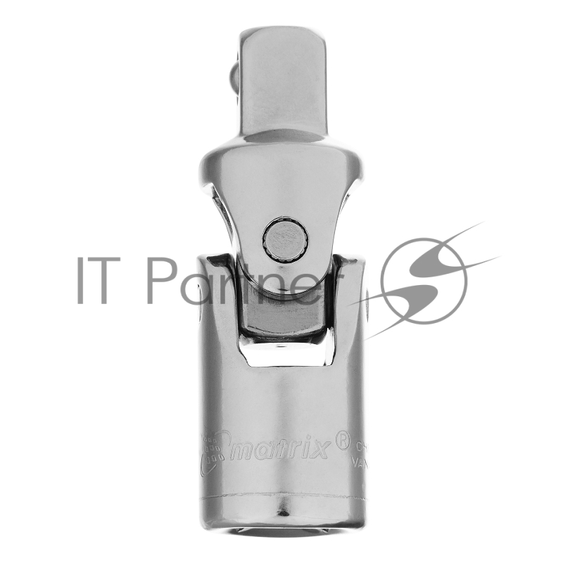 Шарнир карданный с квадратом 3/8, CrV, полированный хром// Matrix