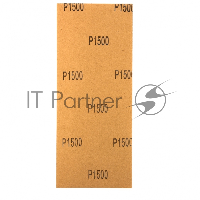 Шлифлист на бумажной основе, P 1500, 115 х 280 мм, 5 шт, водостойкий// Matrix