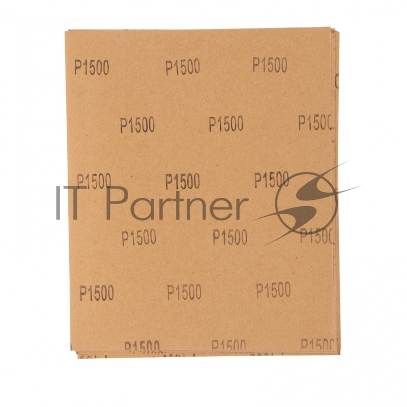 Шлифлист на бумажной основе, P 1500, 230 х 280 мм, 10 шт., водостойкий// Matrix