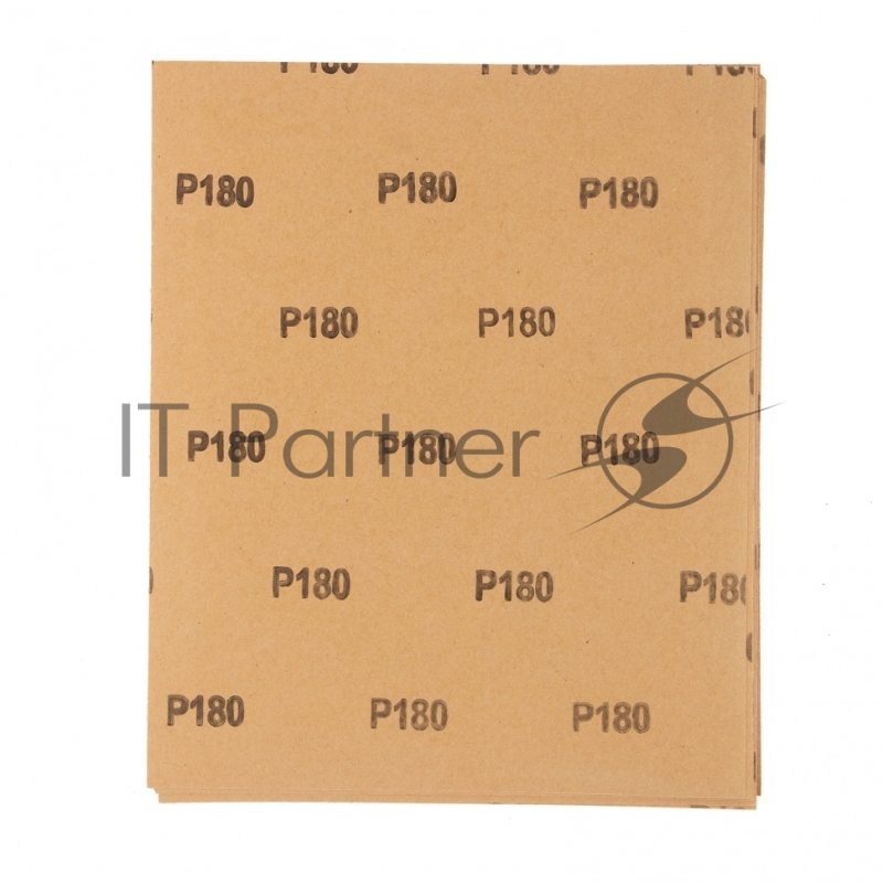 Шлифлист на бумажной основе, P 180, 230 х 280 мм, 10 шт., водостойкий// Matrix