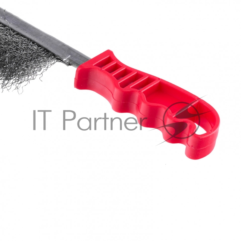 Щетка металлическая фосфатированная, пластиковая ручка// Matrix