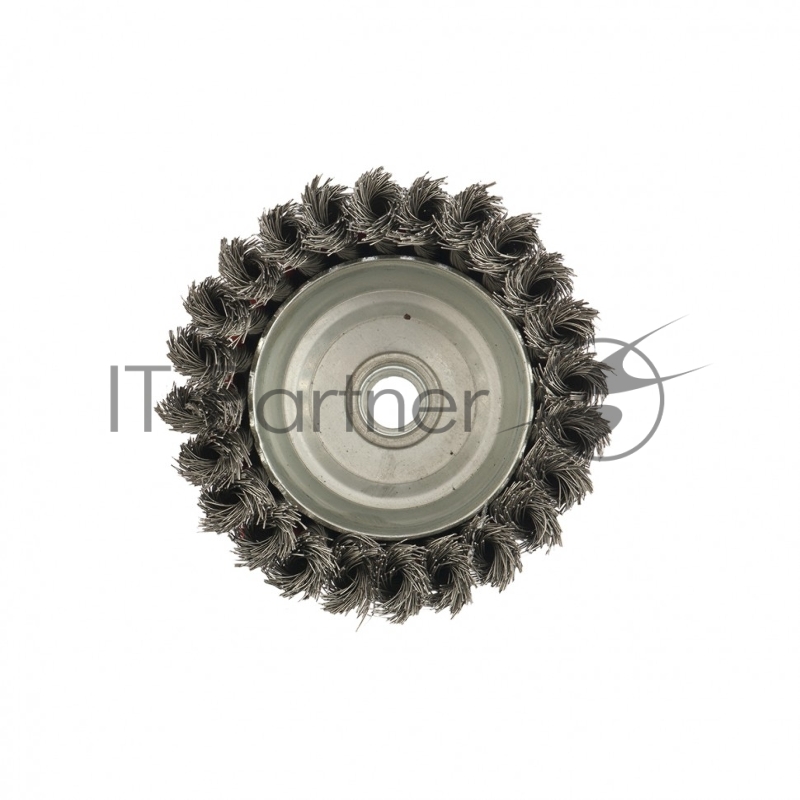 Щетка для УШМ, 100 мм, М14, Чашка, крученая проволока 0,35 мм// Matrix