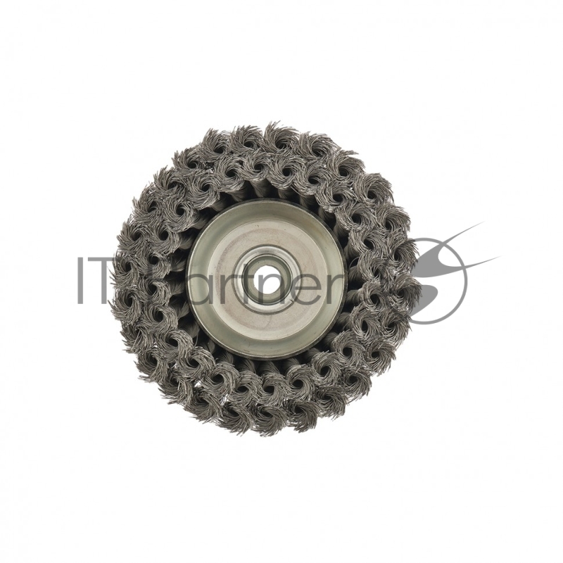 Щетка для УШМ, 125 мм, М14, Чашка, двухрядная, крученая проволока 0,35 мм// Matrix