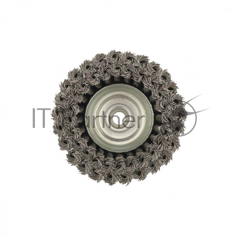 Щетка для УШМ, 125 мм, М14, Чашка, двухрядная, крученая проволока 0,5 мм// Matrix