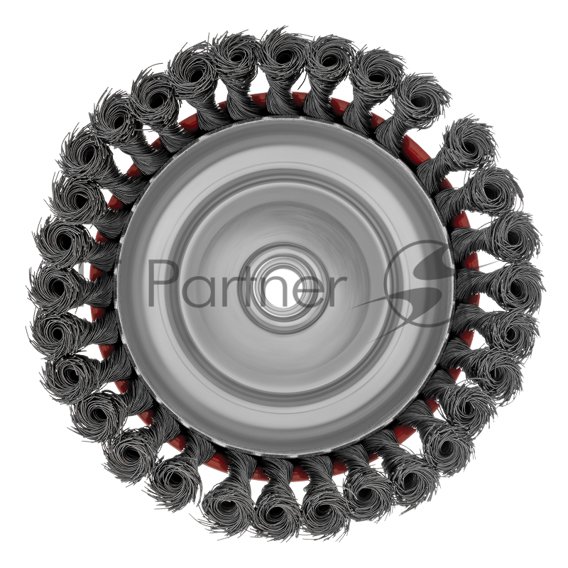 Щетка для УШМ, 150 мм, М14, Чашка, крученая проволока 0,35 мм// Matrix