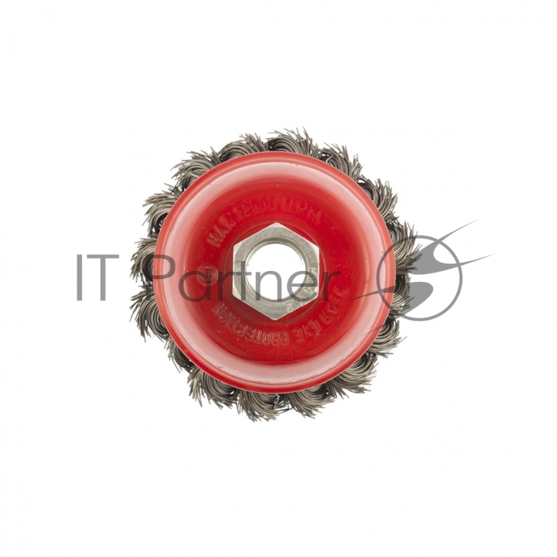 Щетка для УШМ, 65 мм, М14, Чашка, крученая проволока 0,35 мм// Matrix