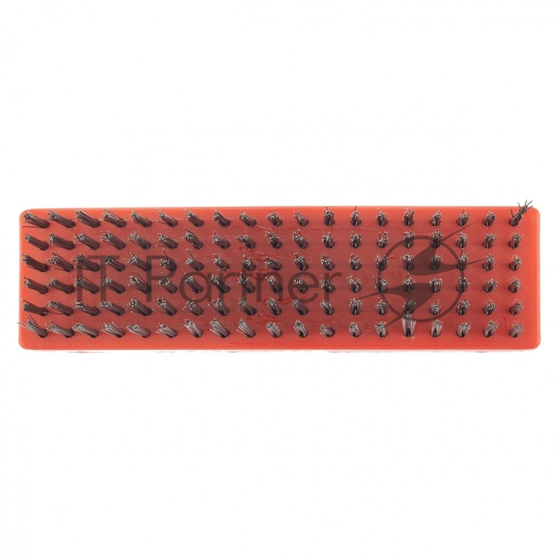 Щетка зачистная 6-и рядная, плоская, пластиковая// Matrix