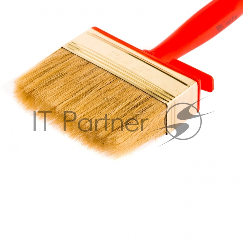 Кисть-ракля, 30 х 100 мм, натур. щетина, пластмас. корпус, пластмас. ручка// MTX