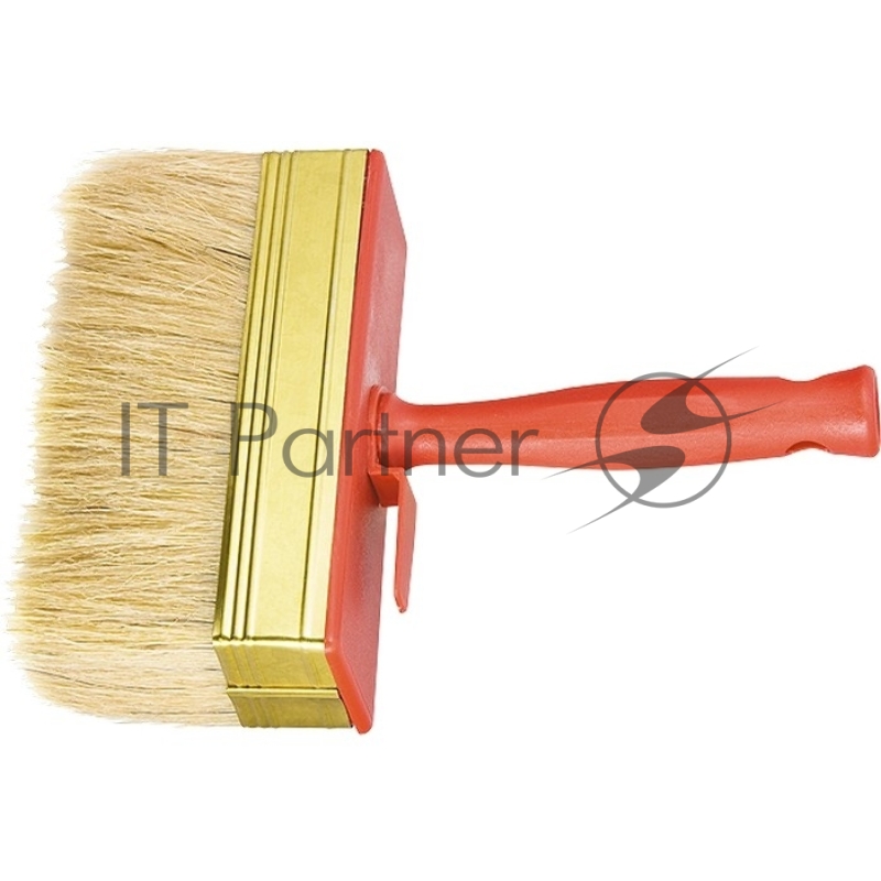 Кисть-ракля, 30 х 120 мм, натур. щетина, пластмас. корпус, пластмас. ручка// MTX