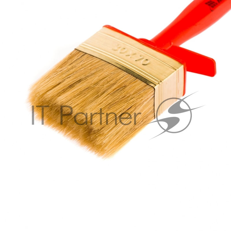 Кисть-ракля, 30 х 70 мм, натур. щетина, пластмас. корпус, пластмас. ручка// MTX