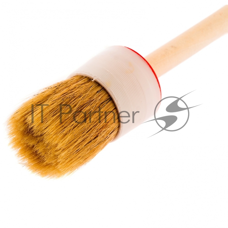 Кисть круглая №14 (50 мм), натуральная щетина, деревянная ручка// MTX
