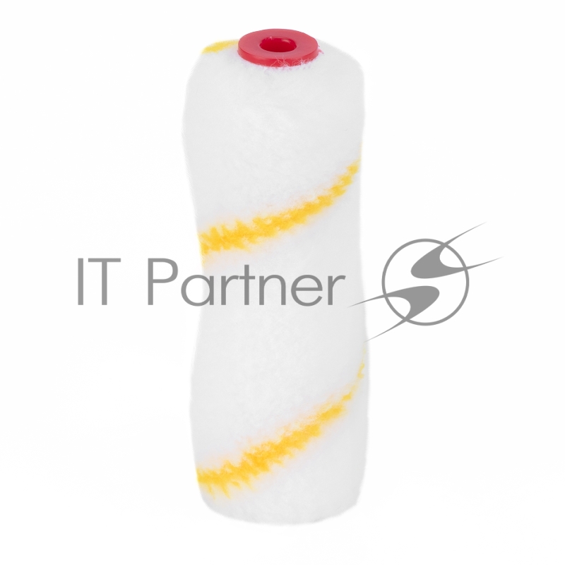 Мини-валик сменный для среднегладких поверх. синтет, 100мм ворс12мм D16мм Dруч.6мм, полиакр.// MTX