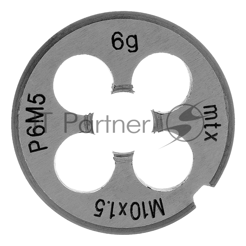Плашка М10 х 1,5 мм, HSS // MTX