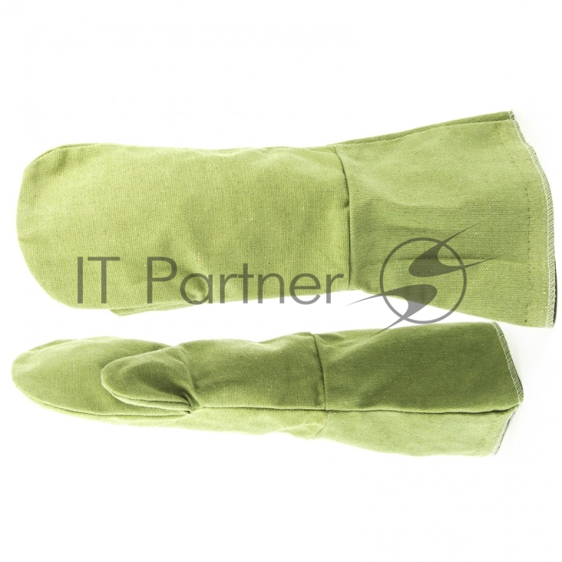 Рукавицы специальные с притачными крагами двунитка (краги сварщика), огнеупорные, Россия// Сибртех