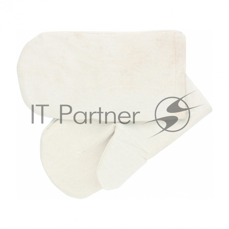 Рукавицы специальные х/б с двойным наладонником, 1 размер, Россия// Сибртех