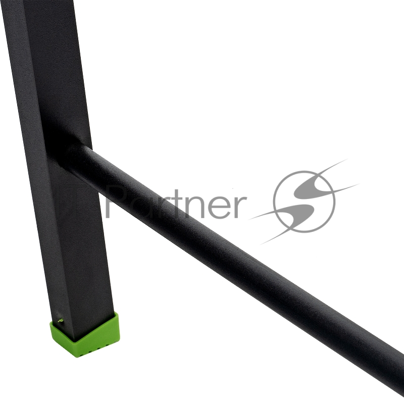 Стремянка, 3 ступени, стальной профиль, алюминиевые ступени, Россия // Сибртех