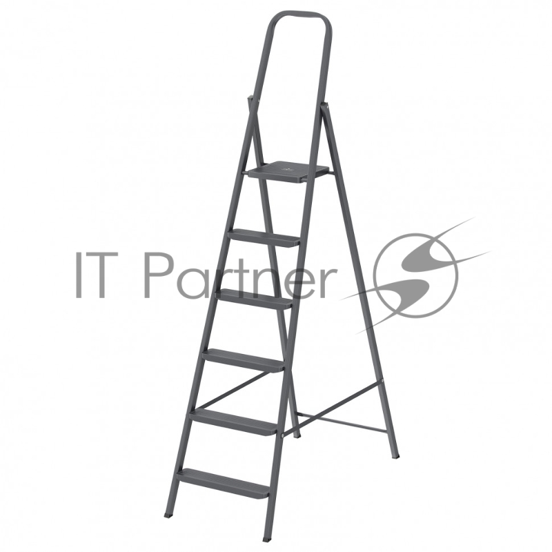 Стремянка 6 ступеней, компактная, стальная Россия// Сибртех