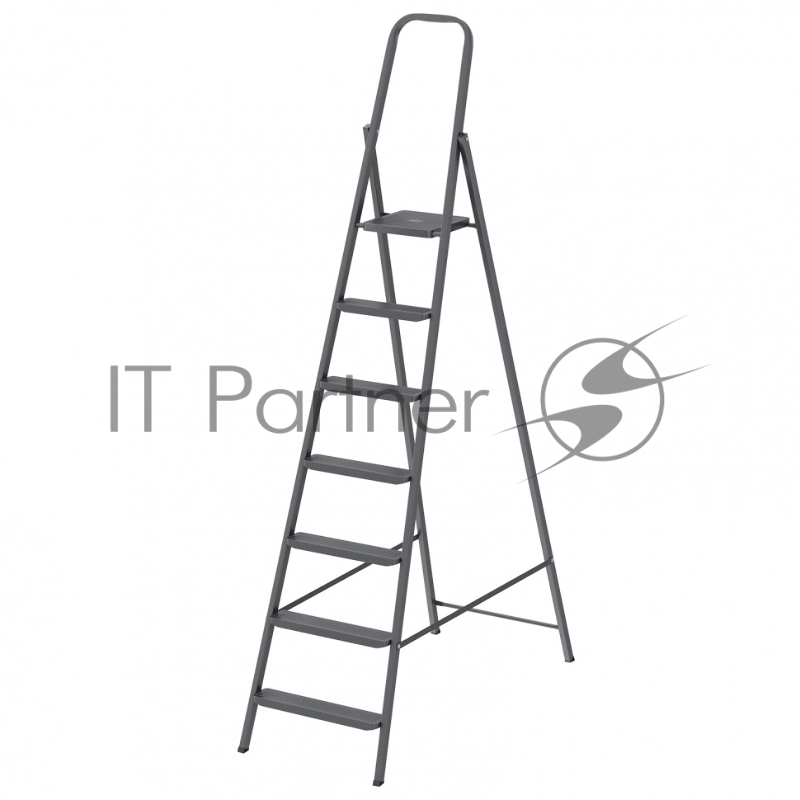 Стремянка 7 ступеней, компактная, стальная Россия// Сибртех