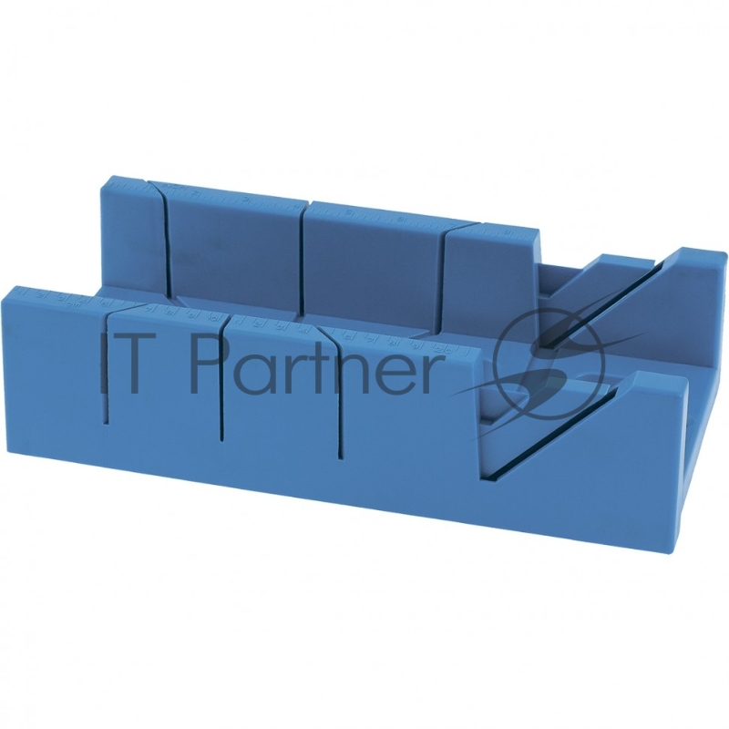 Стусло пластиковое,300 х 100мм, 4 угла для запила// Сибртех