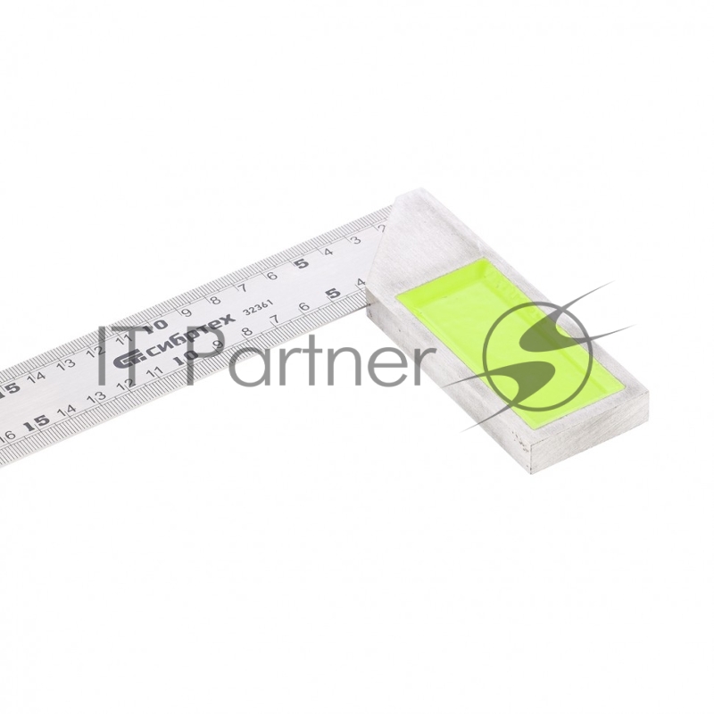Угольник, 300 мм, металлический// Сибртех