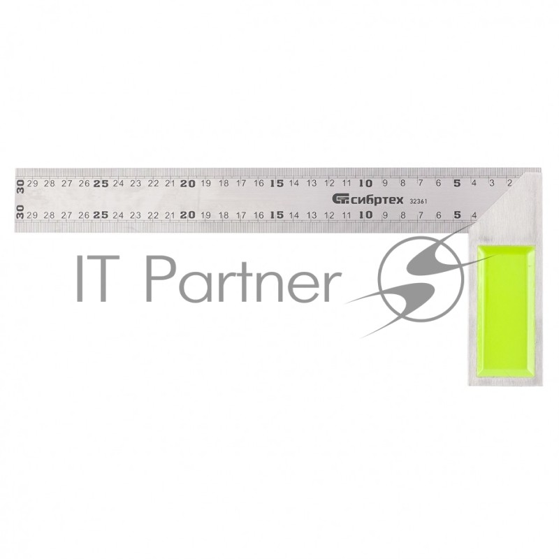 Угольник, 300 мм, металлический// Сибртех