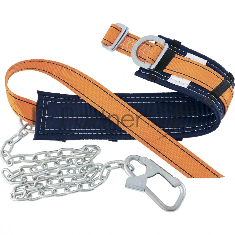 Удерживающая привязь УП I, безлямочная, строп из стальной цепи модель Г// Сибртех