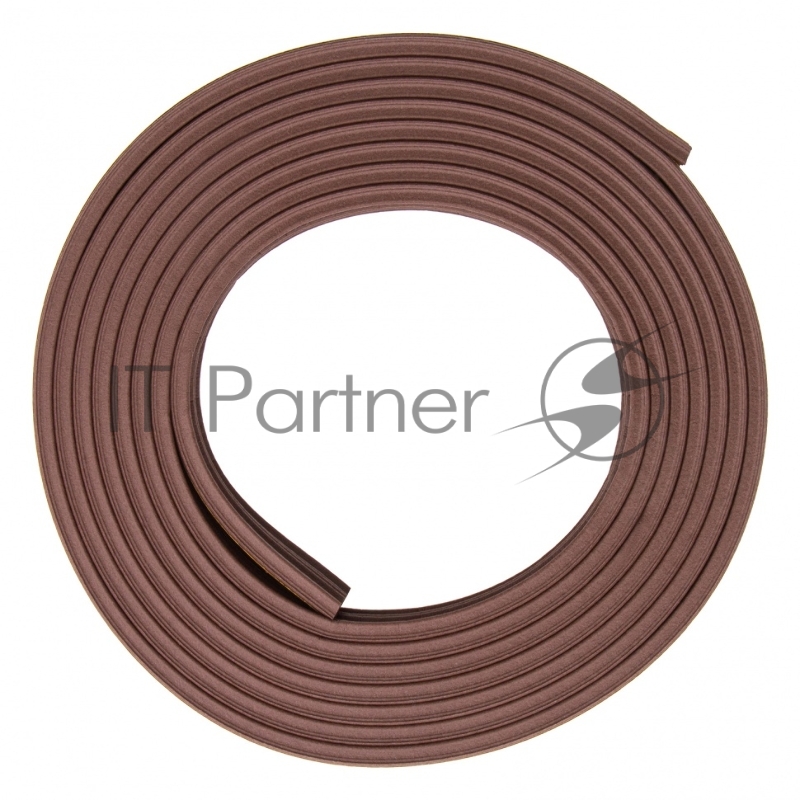 Уплотнитель резиновый, 6 м, профиль E, коричневый// Сибртех