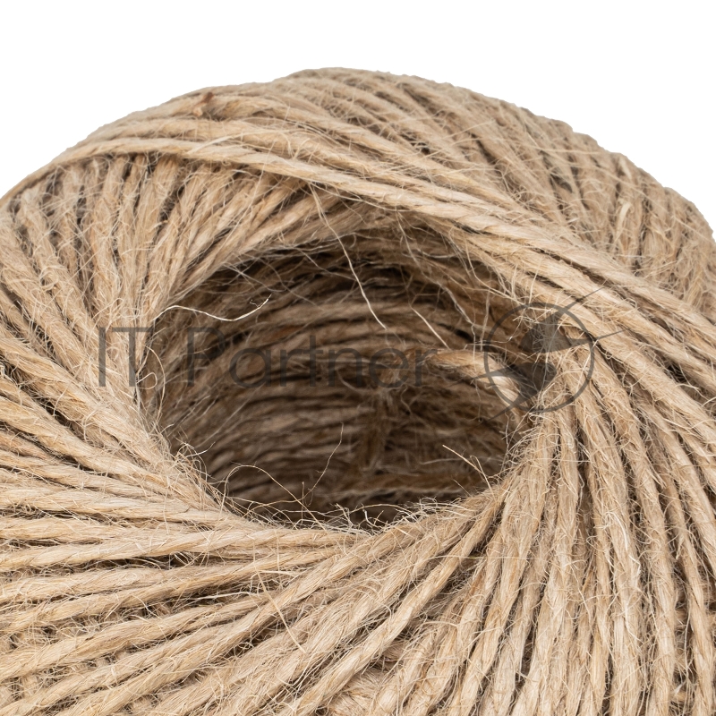Шпагат джутовый, 1,5 мм, L 90 м, 4-ниточный, Россия// Сибртех