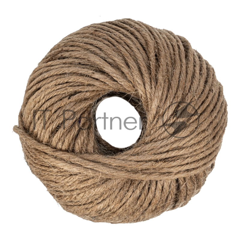 Шпагат джутовый, 2,5 мм, L 60 м, 5-ниточный , Россия// Сибртех