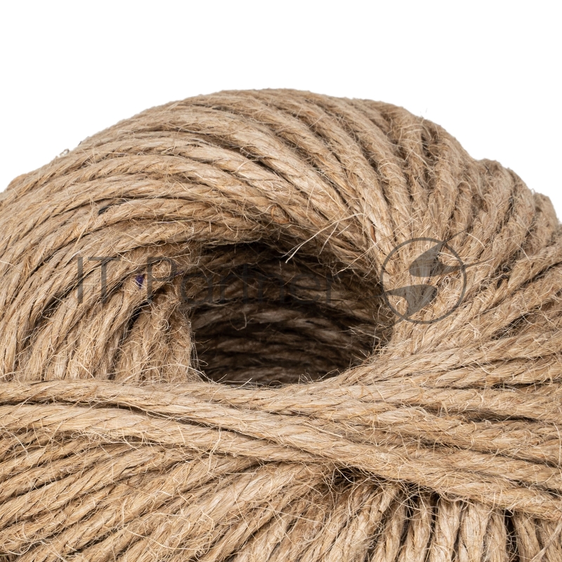 Шпагат джутовый, 2,5 мм, L 60 м, 5-ниточный , Россия// Сибртех