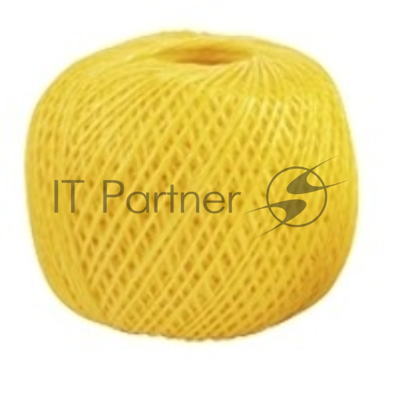 Шпагат полипропиленовый желтый, 1,4 мм, L 500 м Россия// Сибртех