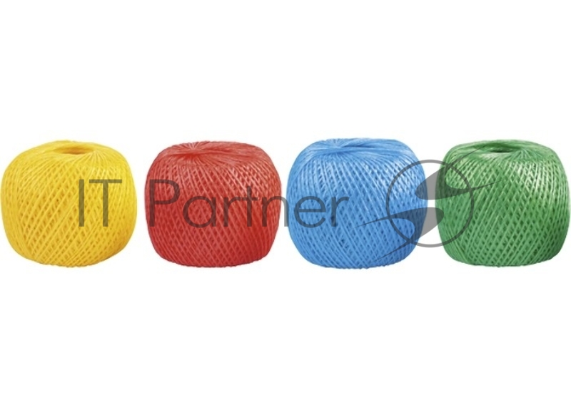 Шпагат полипропиленовый зеленый, 1,7 мм, L 110 м, Россия// Сибртех