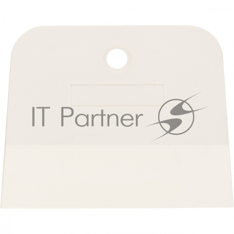 Шпатель, белая резина, 100 мм Россия// Сибртех