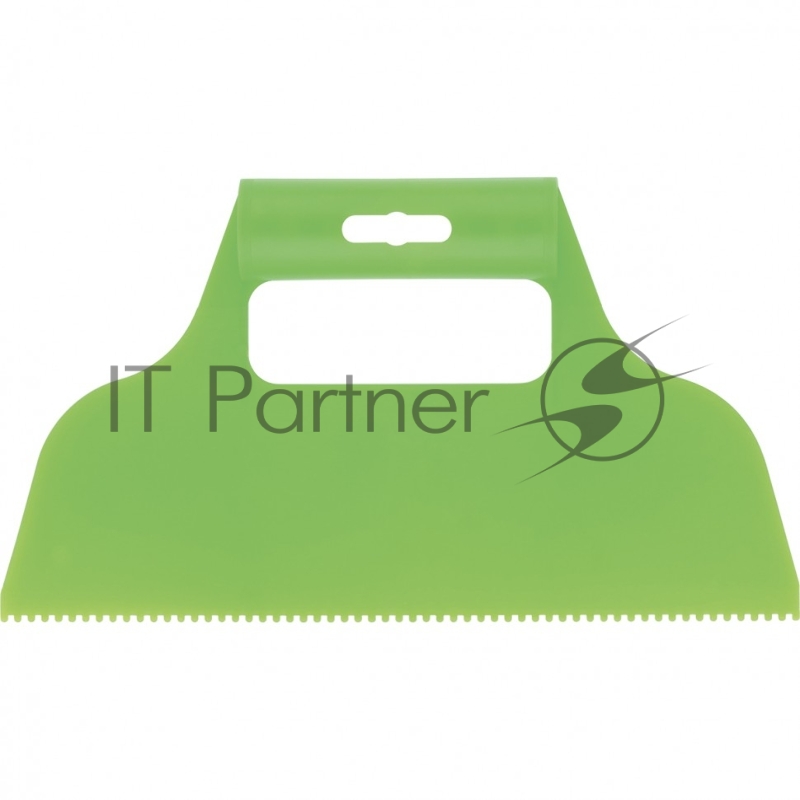 Шпатель для клея, пластмассовый, зубчатый 2х2 мм// Сибртех