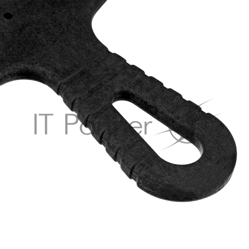 Шпатель из нержавеющей стали, 150 мм, зуб 4х4 мм, пластмассовая ручка// Сибртех