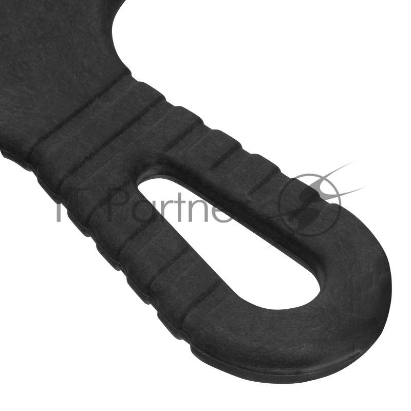 Шпатель из нержавеющей стали, 200 мм, зуб 8х8 мм, пластмассовая ручка// Сибртех