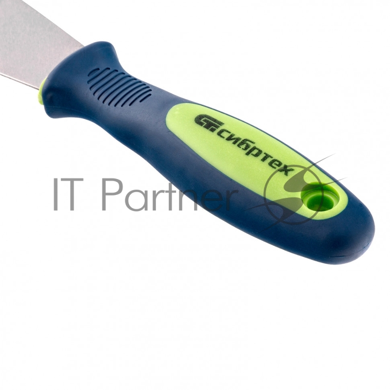 Шпательная лопатка из нержавеющей стали, 40 мм, 2-комп. ручка// Сибртех