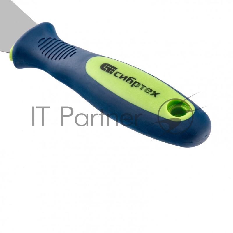 Шпательная лопатка из нержавеющей стали, 80 мм, 2-комп. ручка// Сибртех