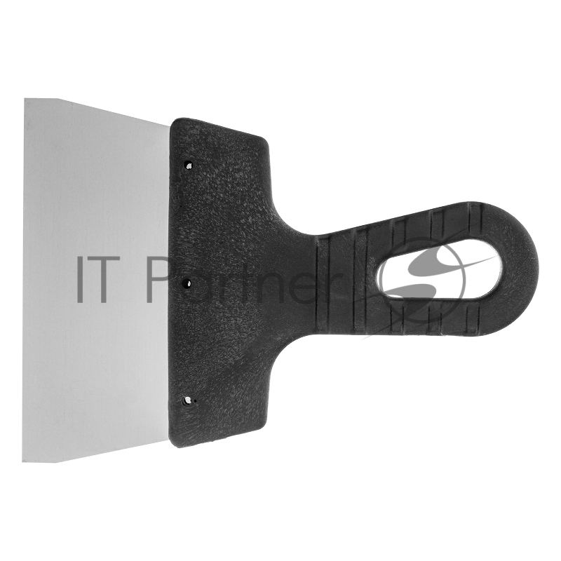 Шпатель фасадный из нержавеющей стали, 150 мм, пластмассовая ручка// Сибртех