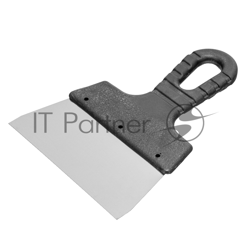 Шпатель фасадный из нержавеющей стали, 150 мм, пластмассовая ручка// Сибртех