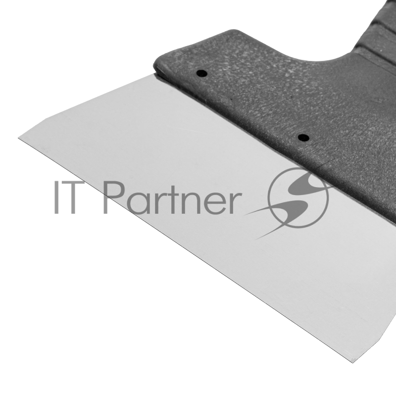 Шпатель фасадный из нержавеющей стали, 150 мм, пластмассовая ручка// Сибртех