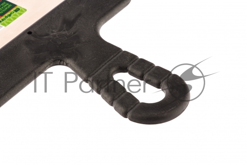 Шпатель фасадный из нержавеющей стали, 200 мм, пластмассовая ручка// Сибртех