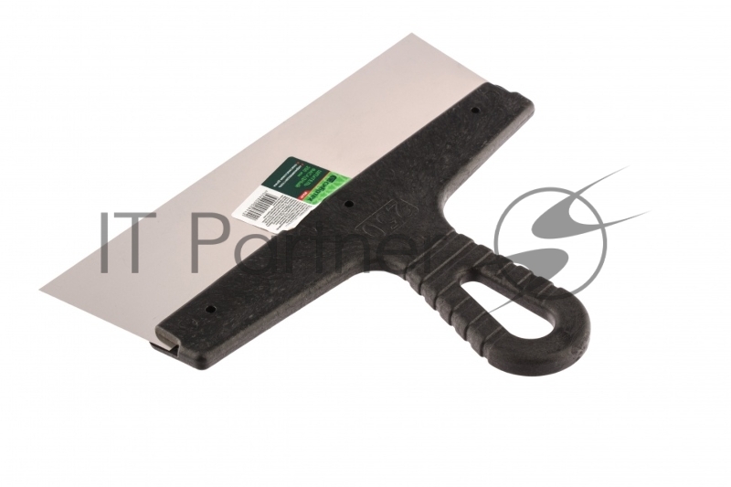 Шпатель фасадный из нержавеющей стали, 250 мм, пластмассовая ручка// Сибртех